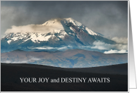Chimborazo Day June 3rd Your Joy and Destiny Awaits card