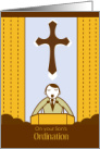 For Parents Congratulations on Son’s Ordination as Deacon card