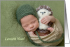 Irish Gaelic Congratulations New Baby Gender Neutral Cute card