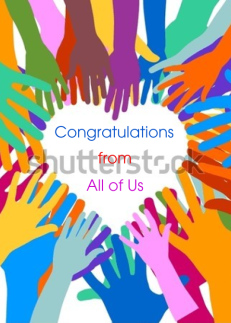 Congratulations Graduation from All of Us or Group
