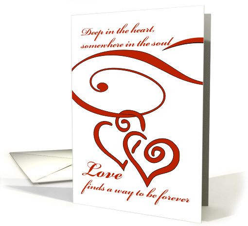 Valentine Proposal Will You Marry Me with Poetic Verse and Hearts card