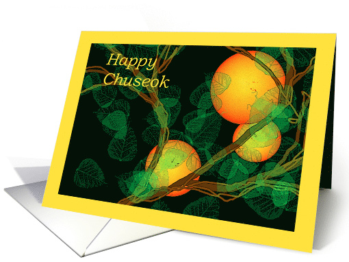 Happy Chuseok, Korean Harvest Festival card (500802)