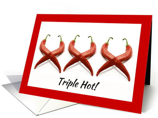 Girlfriend Valentine's Day with XXX Hot Chili Peppers card (560756)