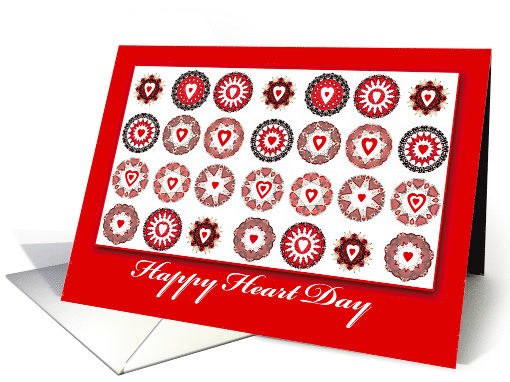 Valentine's Day for Mother with Contemporary Circular... (598596)