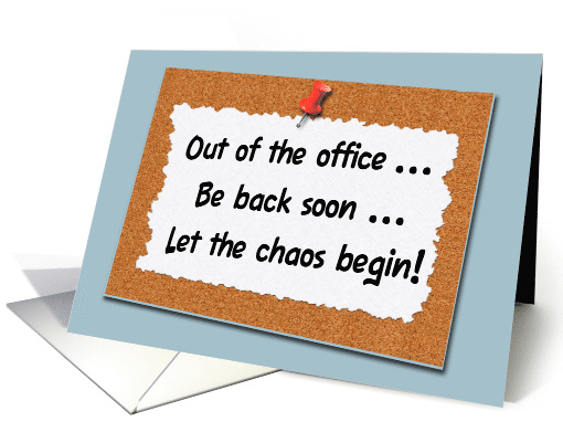 Funny Office Door Sign for Administrative Professionals Day card