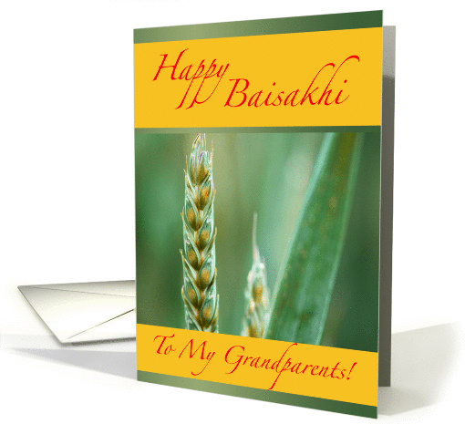 Baisakhi Greetings For Grandparents card (642460)