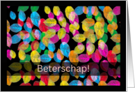 Dutch Get Well Beterschap with Colorful Leaves card