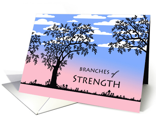 Encouragement for Spouse of Cancer Patient, Tree of Life card (735271)