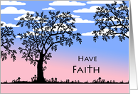 Spiritual Encouragement, Tree of Life, Proverbs 3:18 card