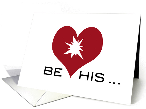 Divorce Break Up Announcement, Be His card (771492)