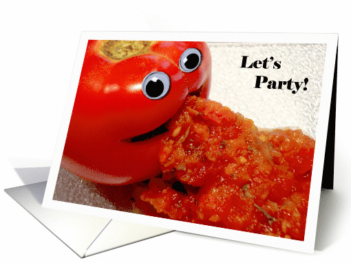 Funny Party Invitation, Cooking Party card (794049)