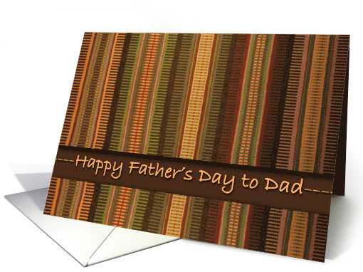 Father's Day for Dad, From All of Us, Raanu Weaving card (819600)