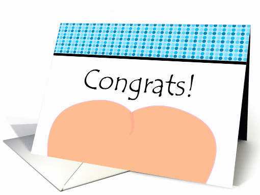 Congratulations on Cosmetic Surgery, Butt Lift card (930270)