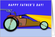 Father’s Day with Dune Buggy Night Ride Illustration card