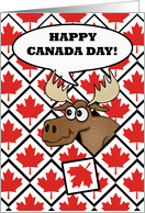 Canada Day, Moose Head Surprise card