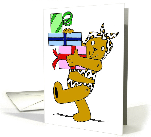 Beryl the Bear - Gifts card (238809)
