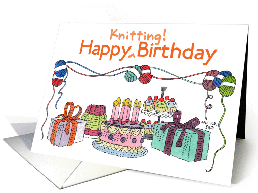 Cake and gifts card (240405)