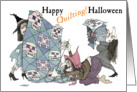 Halloween Quilt card