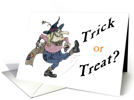 Trick or treat? card (244798)