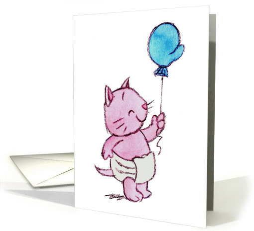 Kitten with a Mitten (one) card (247058)