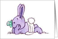 Bunny with a Dummy (one) card