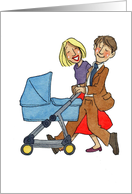 New baby card
