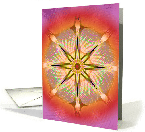 Yellow Star card (238973)