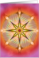 Yellow Star card