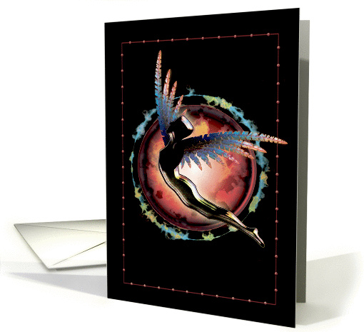 Flight - Blank Note card (253130)