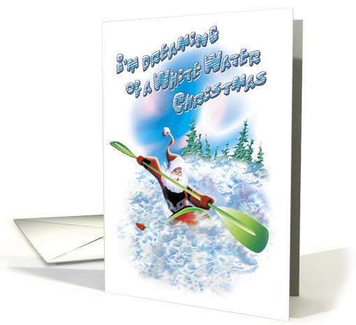 White Water Christmas card (309865)