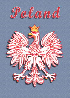 Poland Polish Eagle with Gold Crown