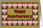 Happy Anniversary with Polish Eagle card