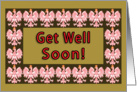 Get Well Soon with Polish Eagle card