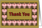 Thank You with Polish Eagle card