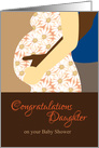 Congratulations Daughter on your Baby Shower card