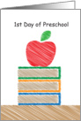 1st Day of preschool, Apple card