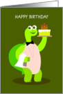 happy birthday, turtle card