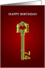 happy 74th birthday, key card