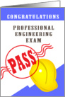 Congratulations On Passing Your Professional Engineering Exam card