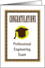 Congratulations On Passing Your Professional Engineering Exam card