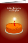 happy birthday, goddaughter, basketball, cake, card