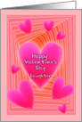 happy valentine’s Day, daughter, love background card