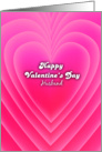happy valentine’s Day, husband, love background card