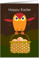 happy easter, owl...