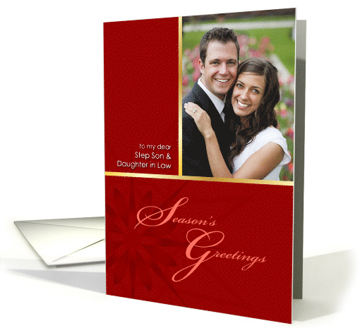 Season's Greetings to my dear Step Son & Daughter in Law,... (1173426)