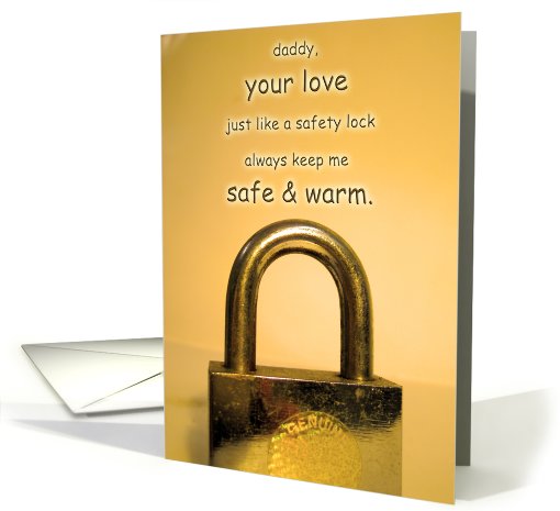 safety lock card (418972)