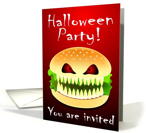 horror burger card (422496)