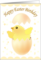 happy easter birthday card