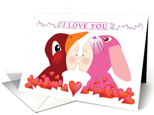 i love you, Valentine's Day card (584908)