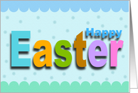 happy easter card